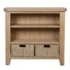 Hampton Oak Small Bookcase