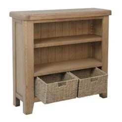 Hampton Oak Small Bookcase -Dining Tables Sales hampton oak small bookcase p75300 116354 zoom