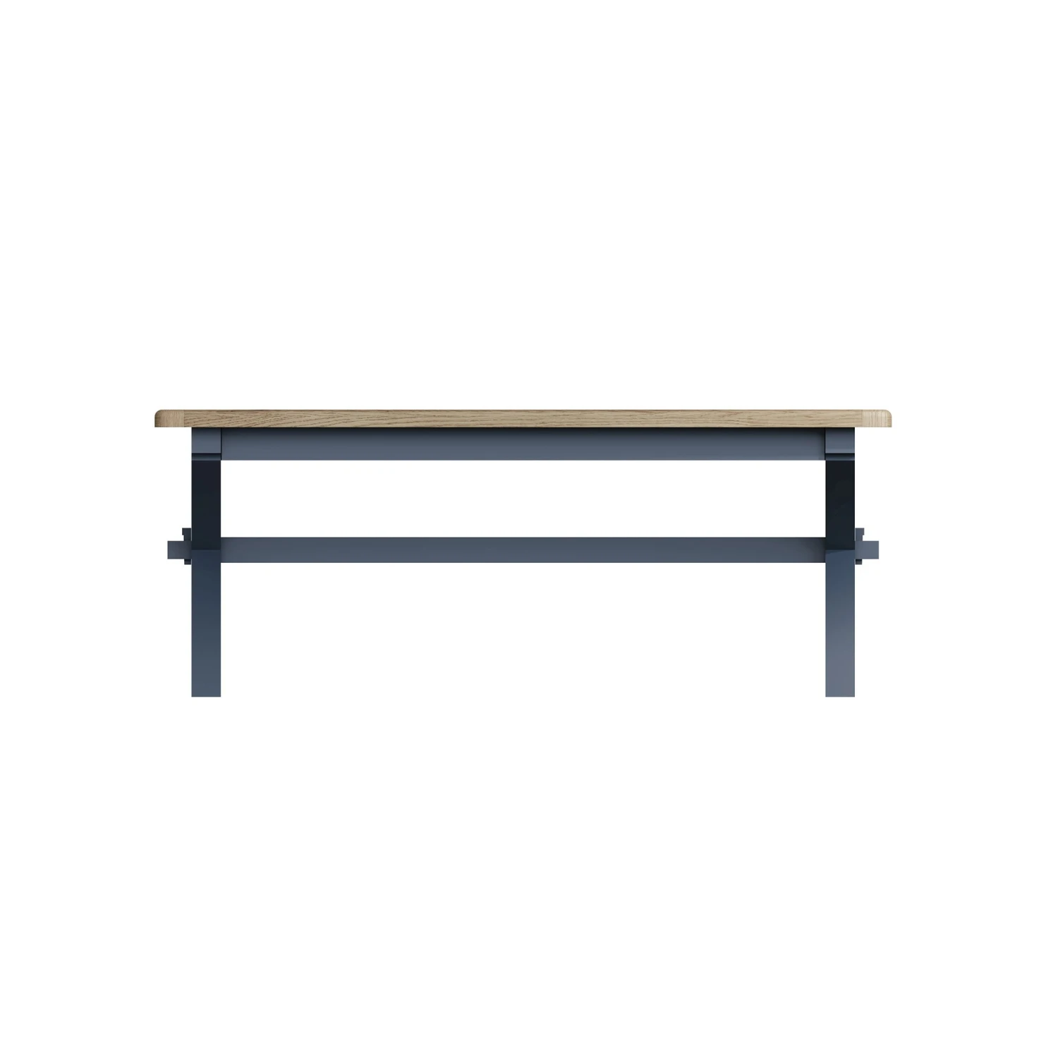 Hopton Blue 2.0m Cross Legged Fixed Table 3 Hopton Blue 2.0m Cross Legged Fixed Table - Image 3