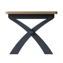 Hopton Blue 2.0m Cross Legged Fixed Table 9 Hopton Blue 2.0m Cross Legged Fixed Table -Dining Tables Sales hopton blue 2 0m cross legged fixed table p81327 163550 zoom