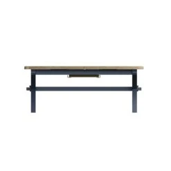 Hopton Blue 2m Cross Leg Dining Table -Dining Tables Sales hopton blue 2m cross leg dining table p75225 116053 zoom