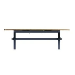 Hopton Blue 2m Cross Leg Dining Table -Dining Tables Sales hopton blue 2m cross leg dining table p75225 116055 zoom