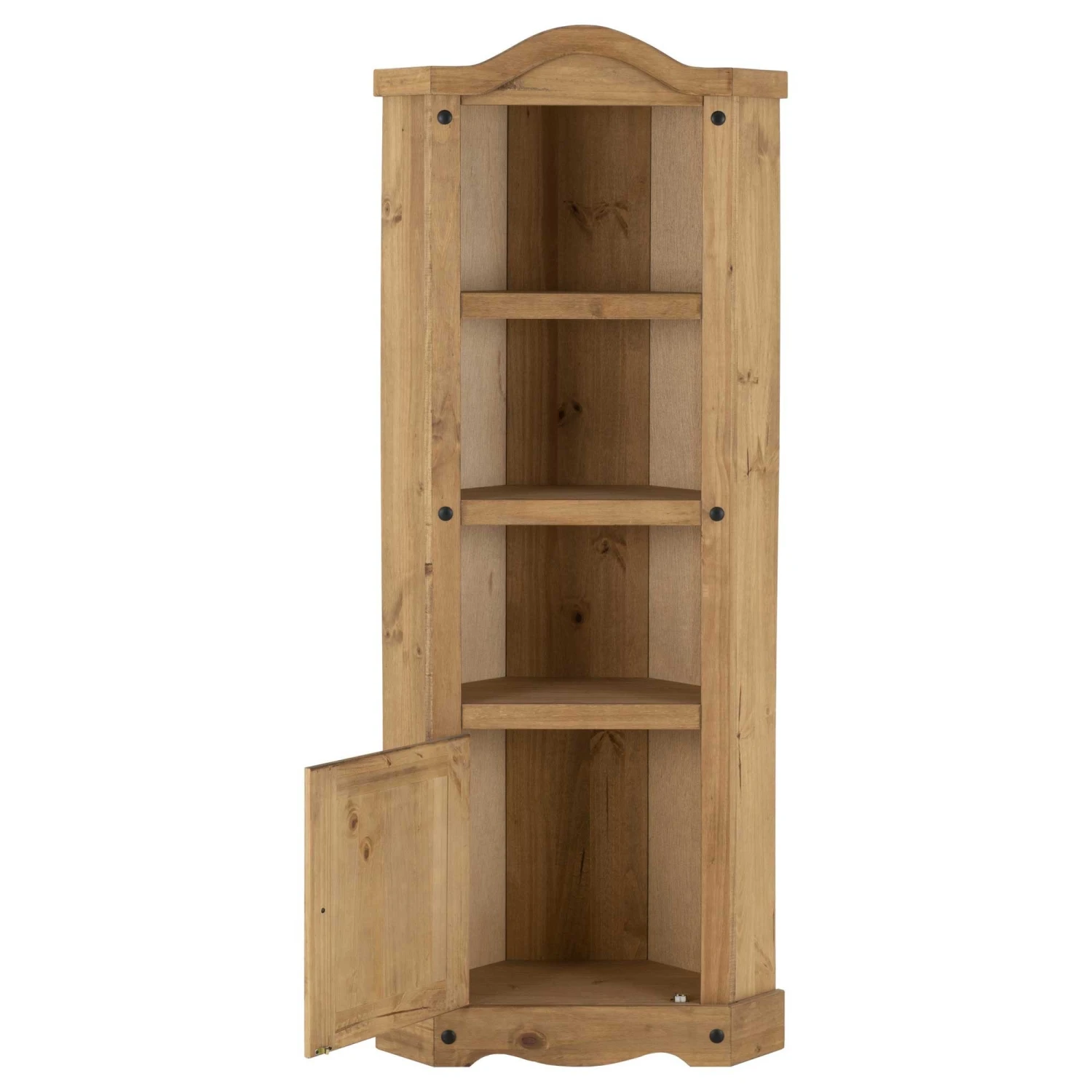 Huxley Distressed Waxed Pine Corner Unit 2 Huxley Distressed Waxed Pine Corner Unit - Image 2