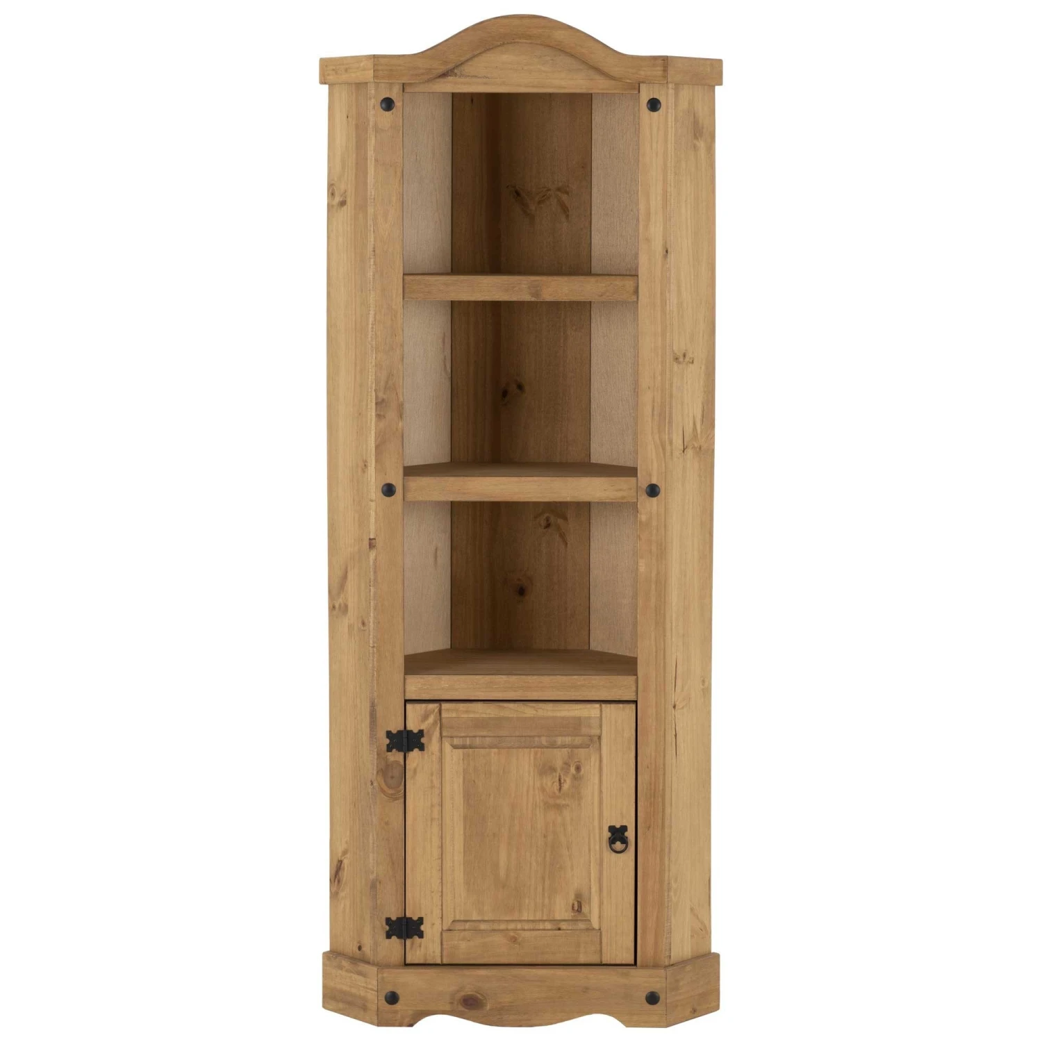 Huxley Distressed Waxed Pine Corner Unit 3 Huxley Distressed Waxed Pine Corner Unit - Image 3