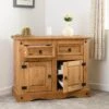 Huxley Pine 2 Door 2 Drawer Sideboard Cabinet