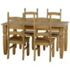 Huxley Pine 5' Dining Set
