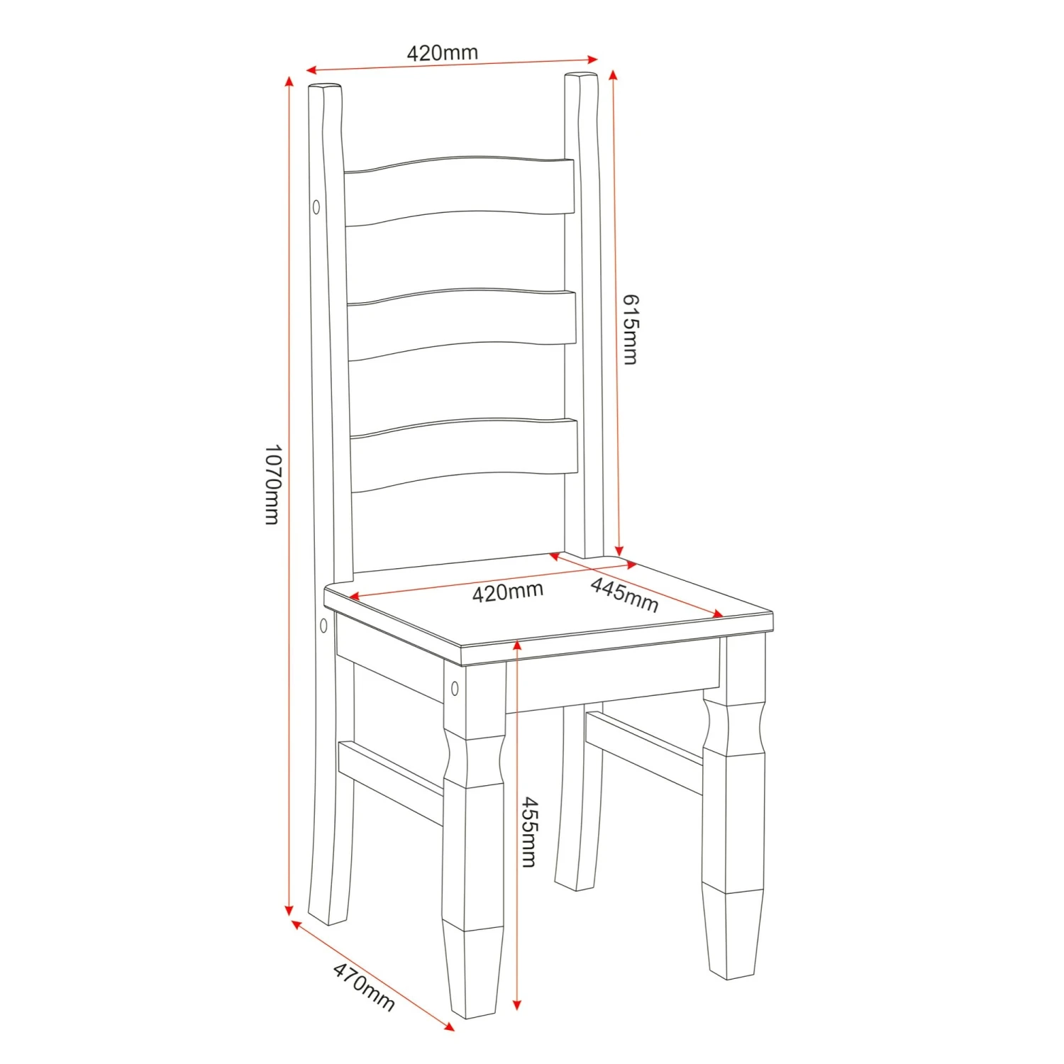 Huxley Pine Extending Dining Set (4 Chairs) 2 Huxley Pine Extending Dining Set (4 Chairs) - Image 2