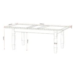 Huxley Pine Extending Dining Set (4 Chairs) 7 Huxley Pine Extending Dining Set (4 Chairs) -Dining Tables Sales huxley pine extending dining set 4 chairs p69258 107164 zoom