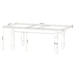 Huxley Pine Extending Dining Set (6 Chairs) 6 Huxley Pine Extending Dining Set (6 Chairs) -Dining Tables Sales huxley pine extending dining set 6 chairs p69234 107971 zoom