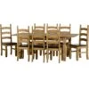 Huxley Pine Extending Dining Set