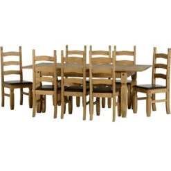Huxley Pine Extending Dining Set