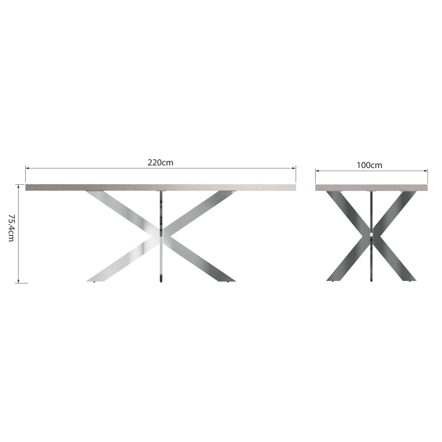 Idenhoe Dining 2.2m Dining Table 6 Idenhoe Dining 2.2m Dining Table - Image 6