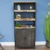 Industrial 3 Tier Metal Display Cabinet