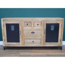 Industrial Mango Wood Sideboard 8 Industrial Mango Wood Sideboard -Dining Tables Sales industrial mango wood sideboard p81150 162168 image