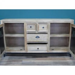 Industrial Mango Wood Sideboard 9 Industrial Mango Wood Sideboard -Dining Tables Sales industrial mango wood sideboard p81150 162169 image