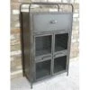 Industrial Style Display Cabinet