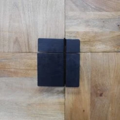 Iron And Mango Wood 4 Door Cabinet -Dining Tables Sales iron and mango wood 4 door cabinet p76894 126107 zoom