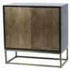 Izabella Embossed 2 Door Cabinet