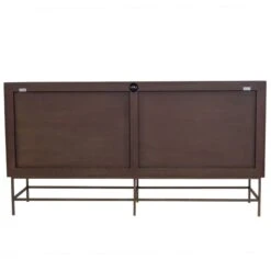 Japandi Four Door Wooden Cabinet -Dining Tables Sales japandi four door wooden cabinet p82695 169202 zoom