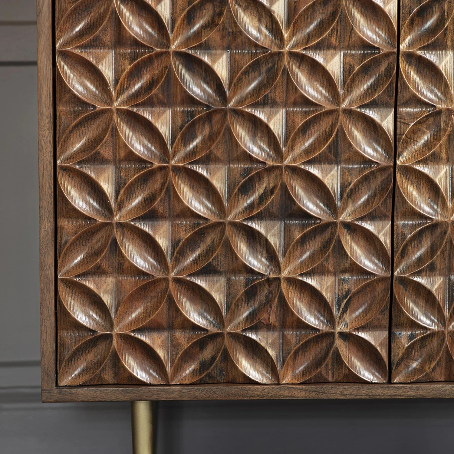 Kerala 2 Door Cabinet 3 Kerala 2 Door Cabinet - Image 3