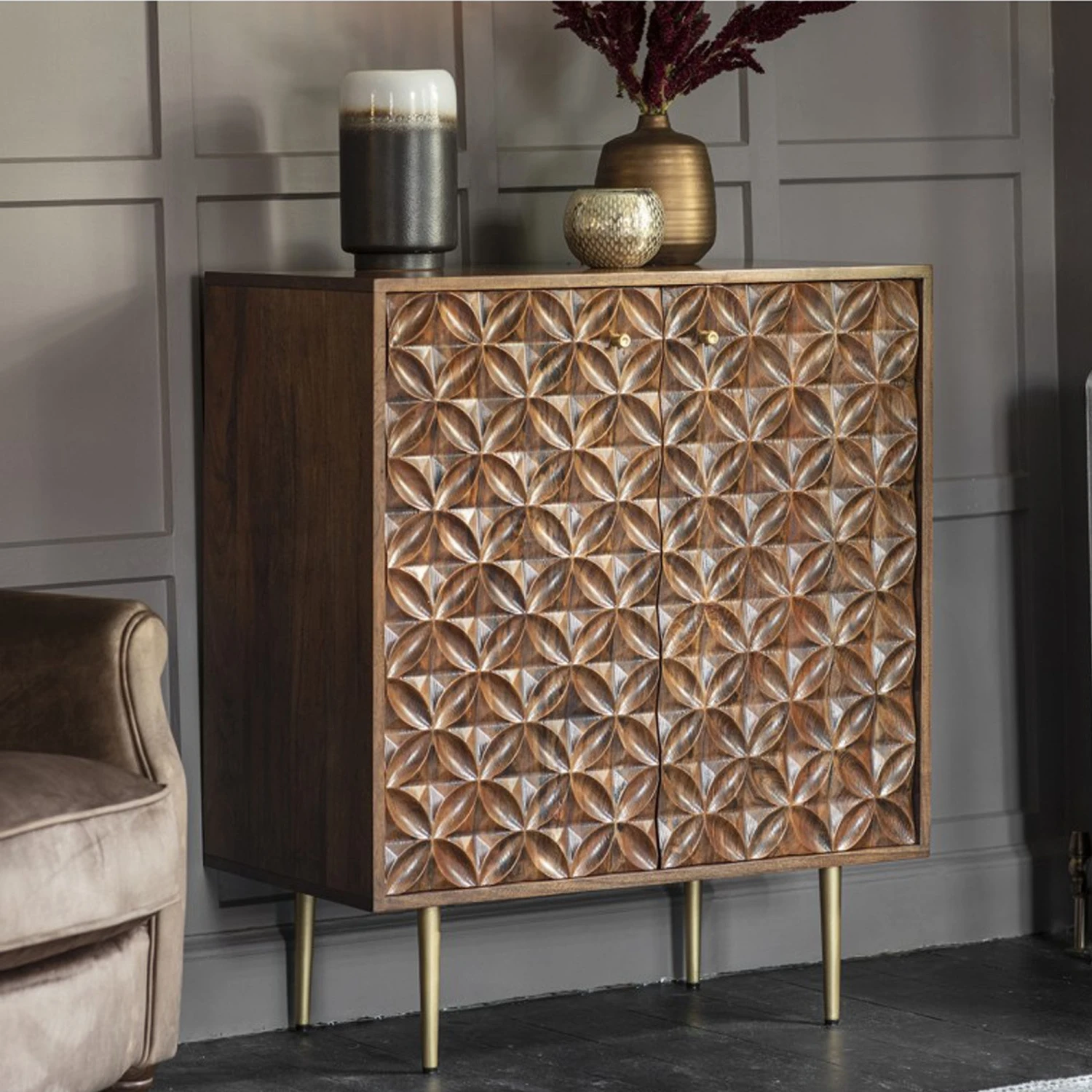 Kerala 2 Door Cabinet 1 Kerala 2 Door Cabinet