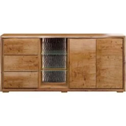 Live Edge Russet Large Sideboard With LED Light -Dining Tables Sales live edge russet large sideboard with led light p81412 164195 zoom