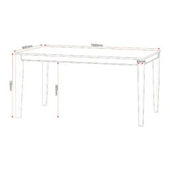 Logan Large Dining Set 11 Logan Large Dining Set -Dining Tables Sales logan large dining set p69246 107157 zoom