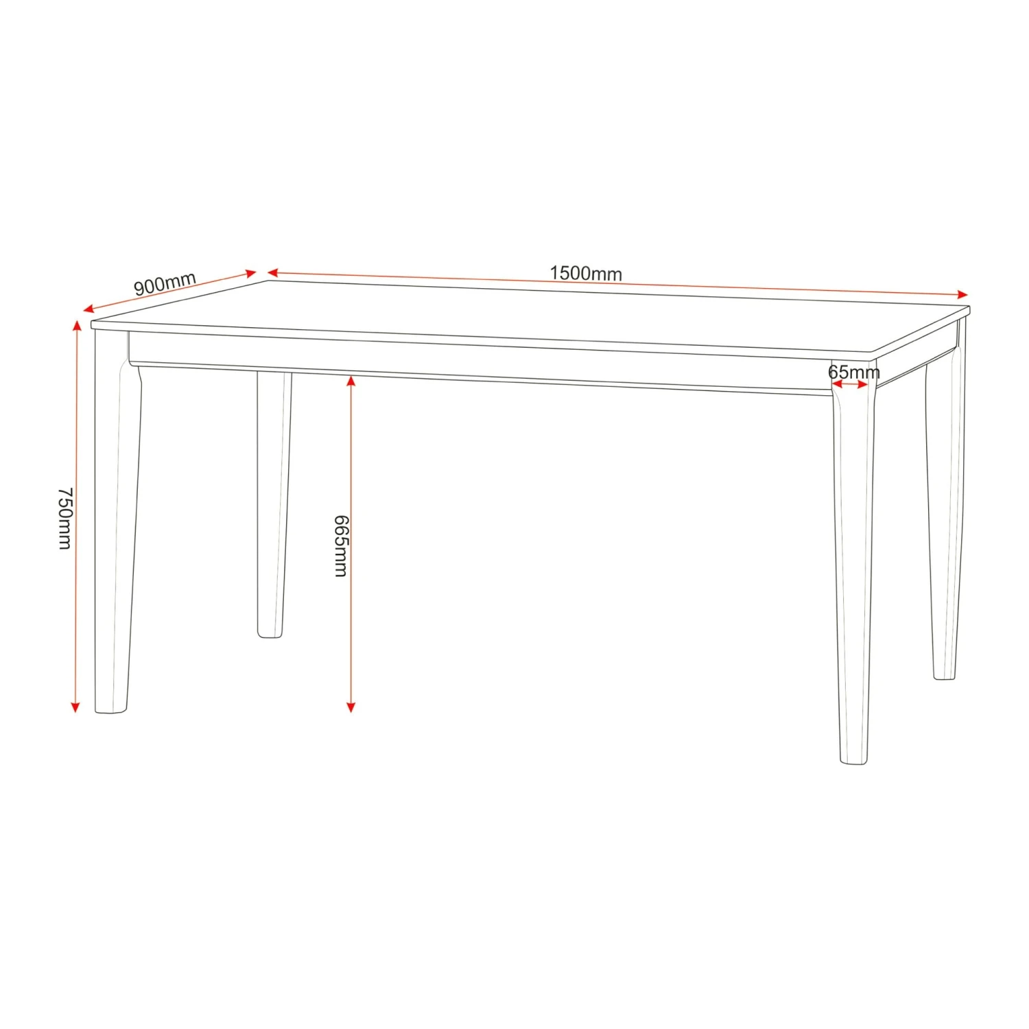 Logan Large Dining Set 6 Logan Large Dining Set - Image 6