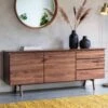 Madrid 2 Door / 3 Drawer Sideboard Walnut
