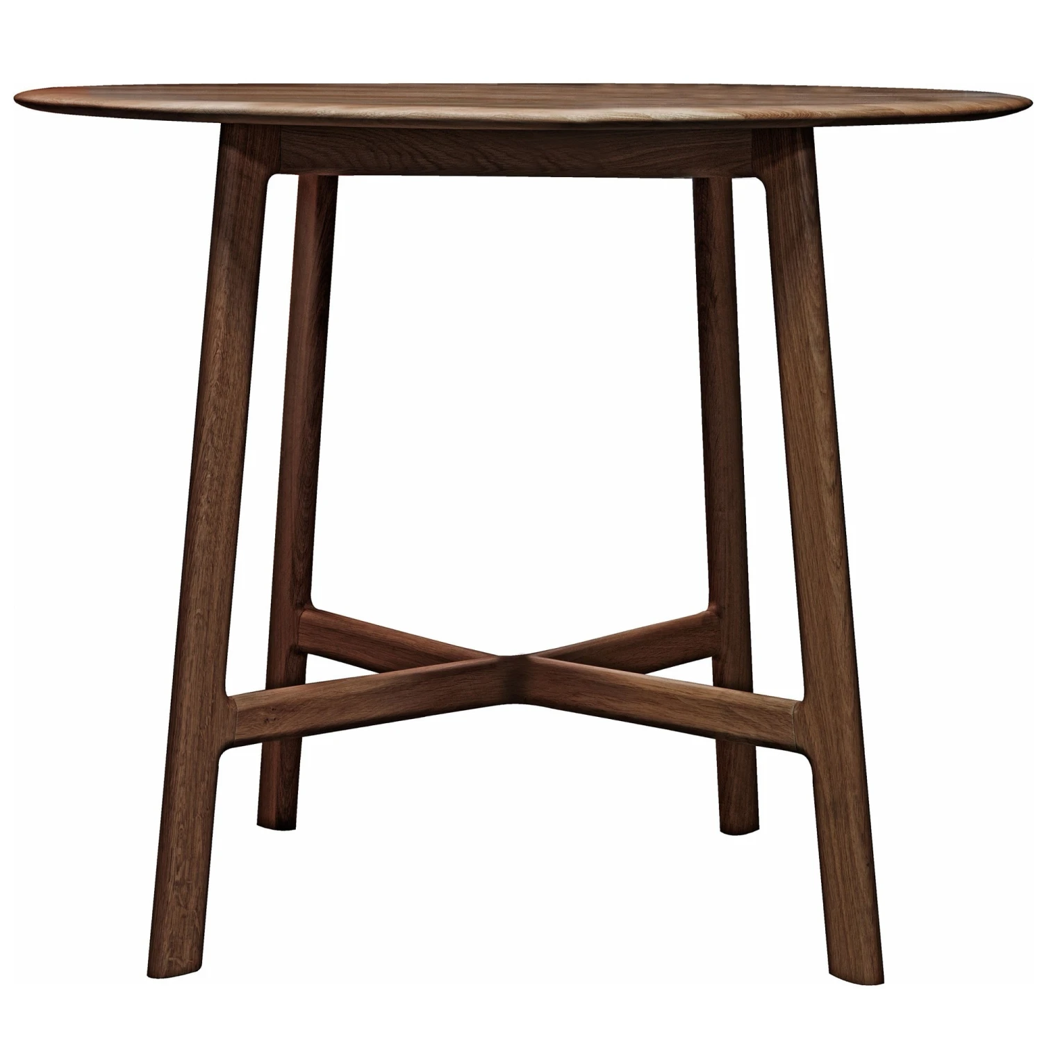 Madrid Round Walnut Dining Table 4 Madrid Round Walnut Dining Table - Image 4