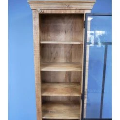 Mango Wood & Iron Tall Industrial Cabinet 10 Mango Wood & Iron Tall Industrial Cabinet -Dining Tables Sales mango wood iron tall industrial cabinet p77195 127291 zoom