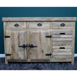 Mango Wood Large Sideboard
