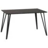 Marlow Black Marble Effect Dining Table