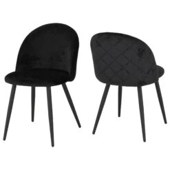 Marlow White Marble Effect Dining Set With Black Velvet Chairs -Dining Tables Sales marlow white marble effect dining set with black velvet chairs p80313 157424 zoom