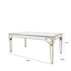 Marrakech Mirror Dining Table 11 Marrakech Mirror Dining Table -Dining Tables Sales marrakech mirror dining table p45906 178480 zoom