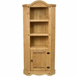 Marton 1 Door Corner Bookcase -Dining Tables Sales marton 1 door corner bookcase p53733 70802 zoom
