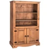 Marton Wooden 2 Door Bookcase