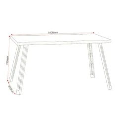 Medium Oak Effect Quebec Wave Edge Dining Set -Dining Tables Sales medium oak effect quebec wave edge dining set p69248 119413 zoom