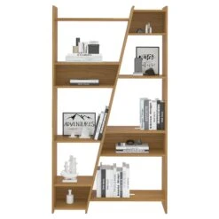 Naples Oak Effect Tall Bookcase