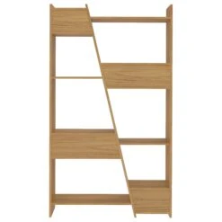 Naples Oak Effect Tall Bookcase -Dining Tables Sales naples oak effect tall bookcase p76422 122728 zoom