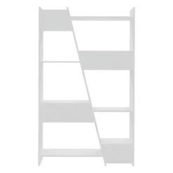 Naples White Tall Bookcase -Dining Tables Sales naples white tall bookcase p76420 122710 zoom