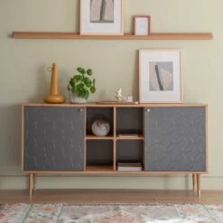Newbury Grey Oak Sideboard