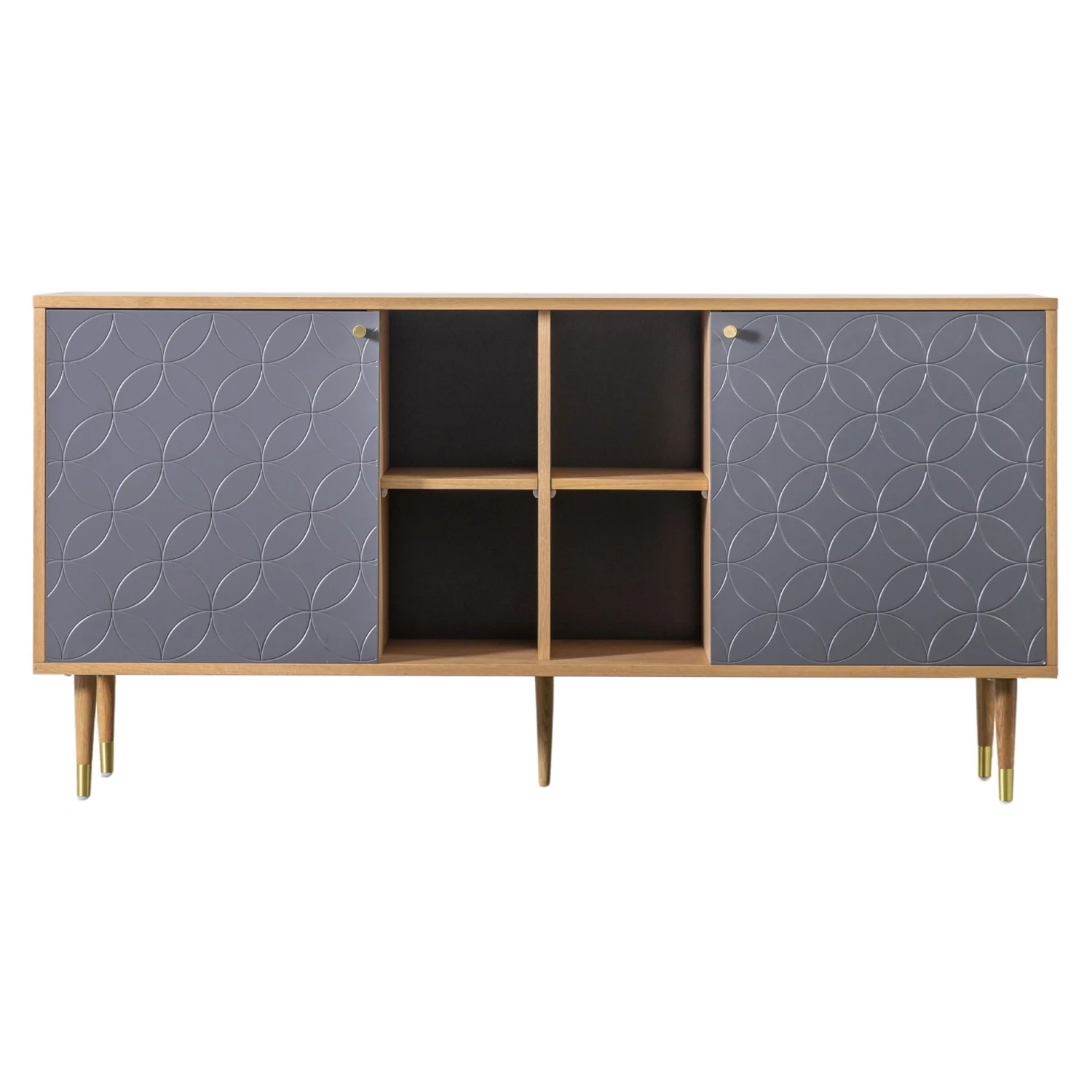 Newbury Grey Oak Sideboard 3 Newbury Grey Oak Sideboard - Image 3