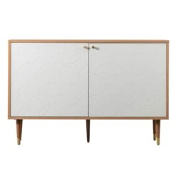 Newbury White Oak 2 Door Cabinet -Dining Tables Sales newbury white oak 2 door cabinet p78235 132982 zoom