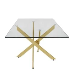 Nova 160cm Gold Dining Table -Dining Tables Sales nova 160cm gold dining table p72379 178827 zoom