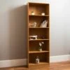 Oak 5 Tier Bookcase