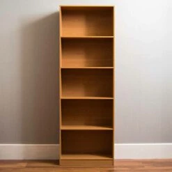 Oak 5 Tier Bookcase -Dining Tables Sales oak 5 tier bookcase p53711 70495 zoom