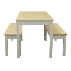 Ohio Dining Set - Oak Grey