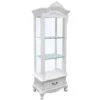 Open Antique French Style Display Cabinet