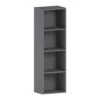 Oxford 4 Tier Grey Cube Bookcase